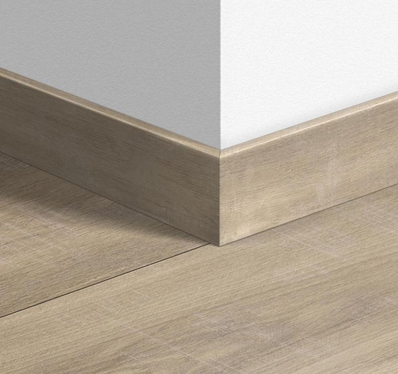 Plinthe  Quick Step, Mdf, décor Bois havana naturel raboté, h.5.80 x L. 240.00 cm