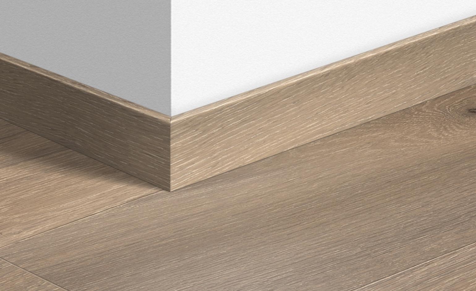 Plinthe  Quick Step, Mdf, Décor Bois Island Naturel, H.5.80 X L. 240.00 Cm