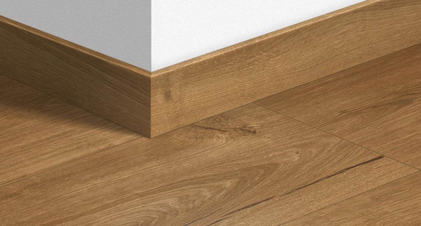 Plinthe  Quick Step, Mdf, décor Bois classique naturel mono, h.5.80 x L. 240.00 cm