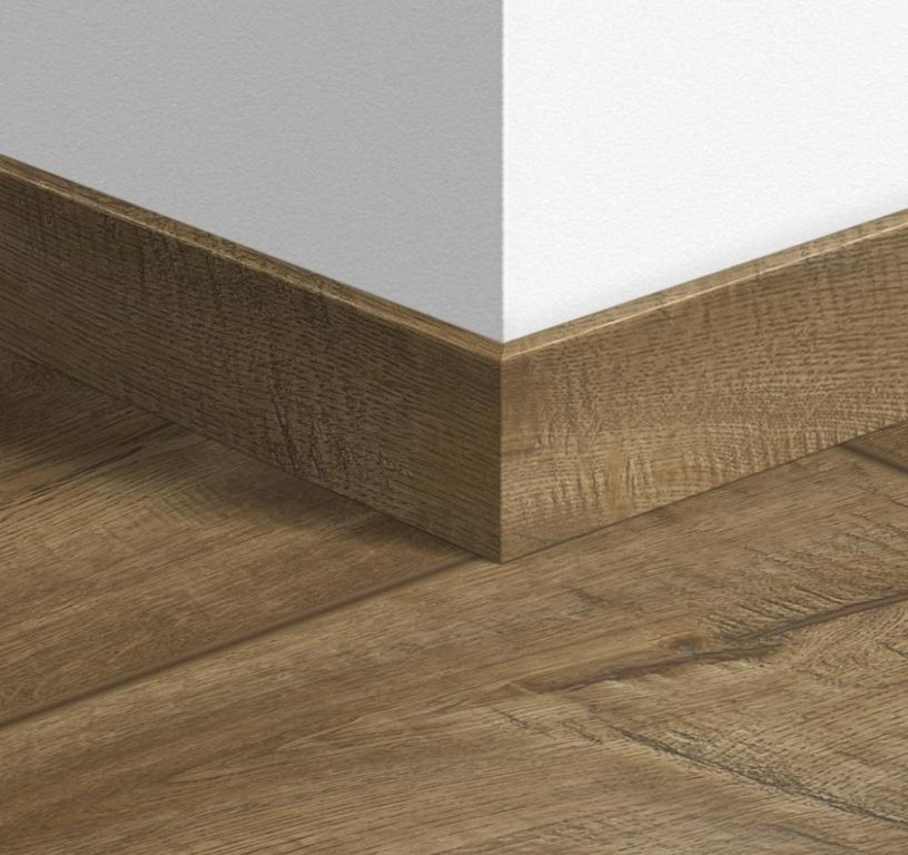 Plinthe  Quick Step, Mdf, décor Bois vieilli brun, h.5.80 x L. 240.00 cm