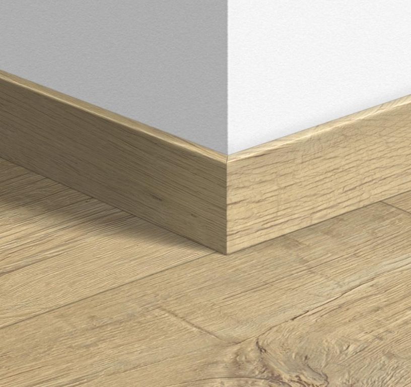 Plinthe  Quick Step, Mdf, décor Bois sablé naturel mono, h.5.80 x L. 240.00 cm