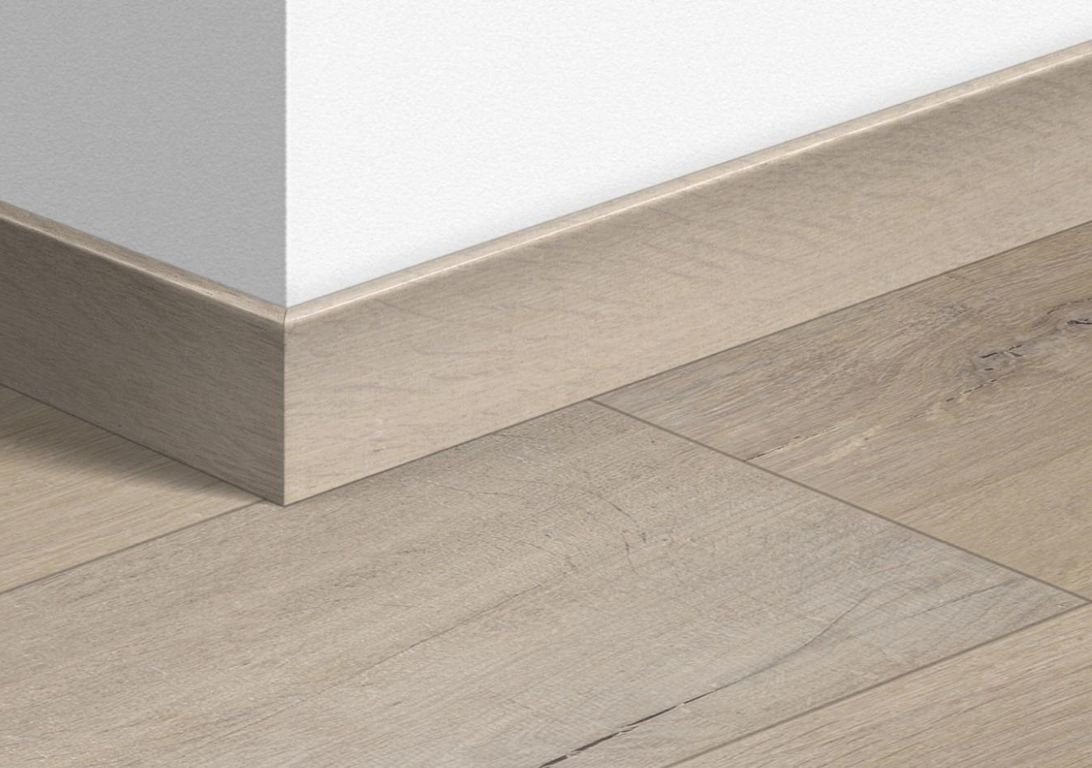 Plinthe  Quick Step, Mdf, décor Bois grège mono, h.5.80 x L. 240.00 cm