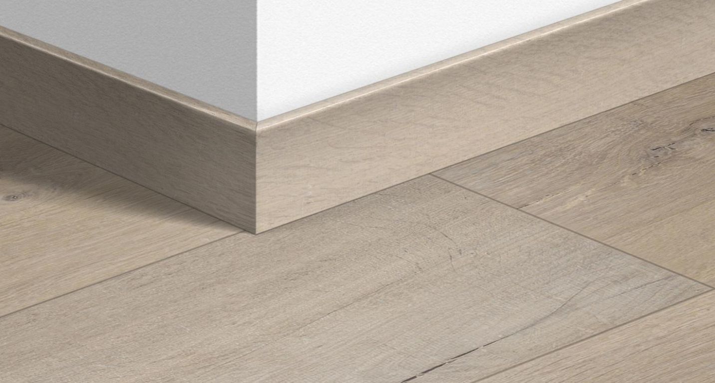 Plinthe  Quick Step, Mdf, décor Bois grège mono, h.5.80 x L. 240.00 cm