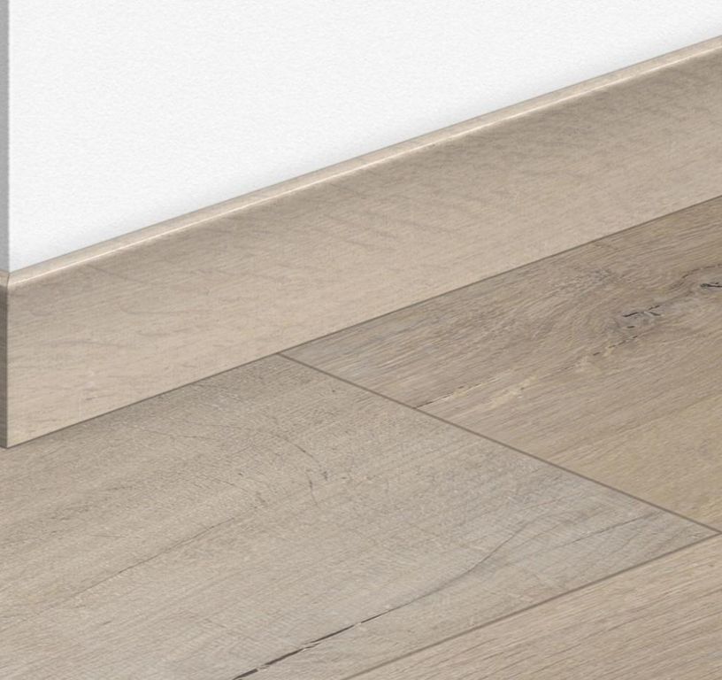 Plinthe  Quick Step, Mdf, décor Bois grège mono, h.5.80 x L. 240.00 cm