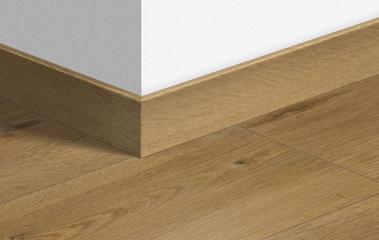 Plinthe  Quick Step, Mdf, décor Bois tendre naturel mono, h.5.80 x L. 240.00 cm