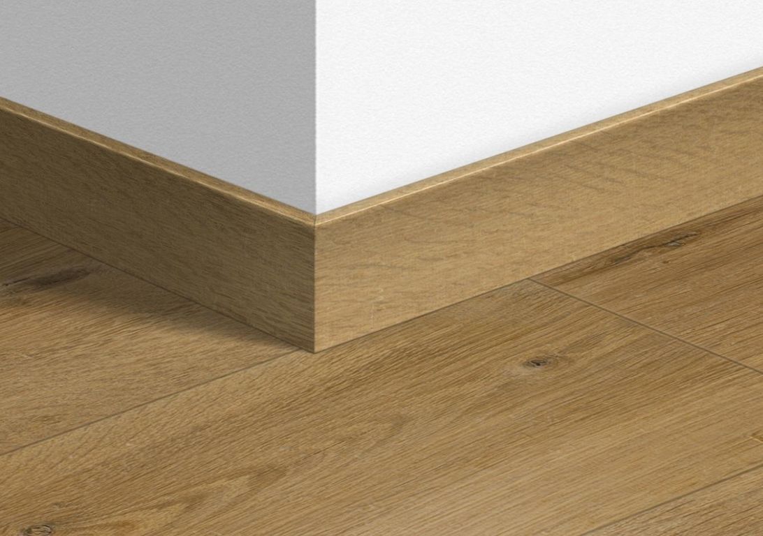 Plinthe  Quick Step, Mdf, décor Bois tendre naturel mono, h.5.80 x L. 240.00 cm