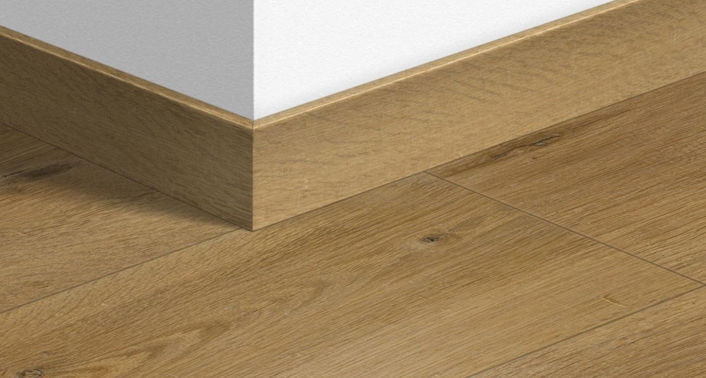 Plinthe  Quick Step, Mdf, décor Bois tendre naturel mono, h.5.80 x L. 240.00 cm