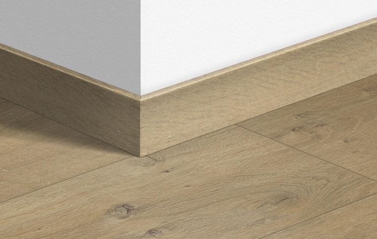 Plinthe Quick Step, Mdf, décor Bois gris huilé mono, h.5.80 x L. 240.00 cm
