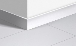 Plinthe  Quick Step, Mdf, décor Bois planches blanches, h.5.80 x L. 240.00 cm