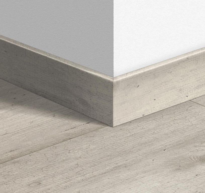 Plinthe  Quick Step, Mdf, décor Bois gris clair mono, h.5.80 x L. 240.00 cm
