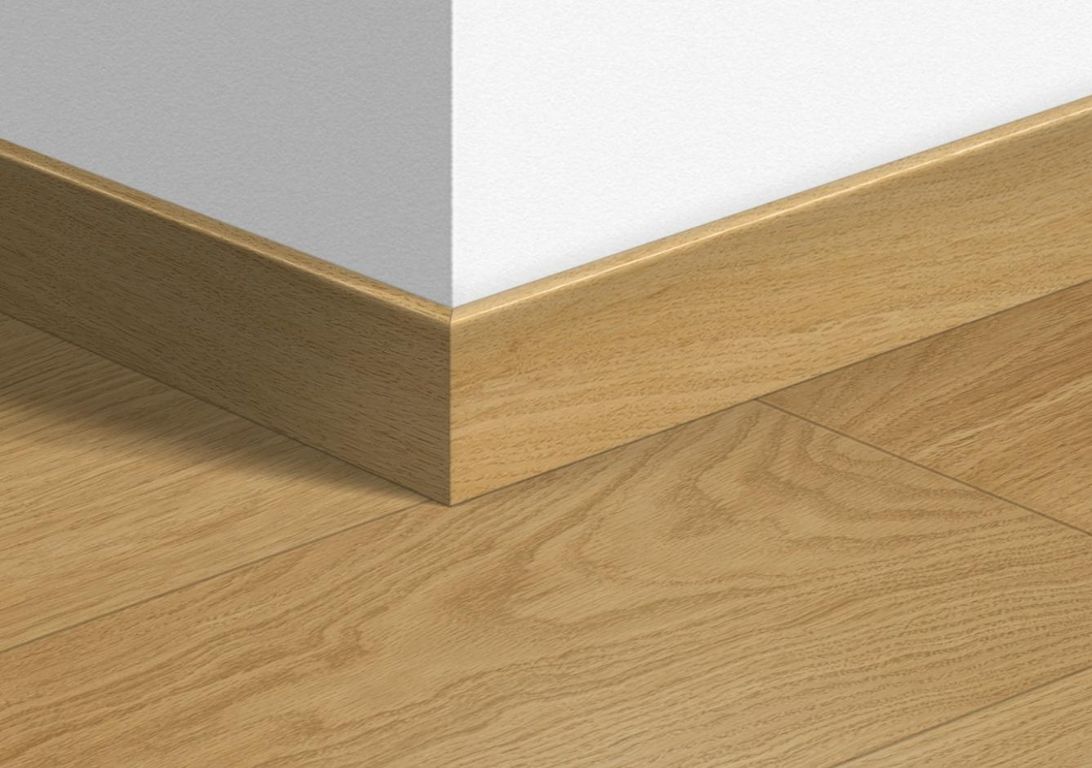 Plinthe  Quick Step, Mdf, décor Bois verni naturel, h.5.80 x L. 240.00 cm