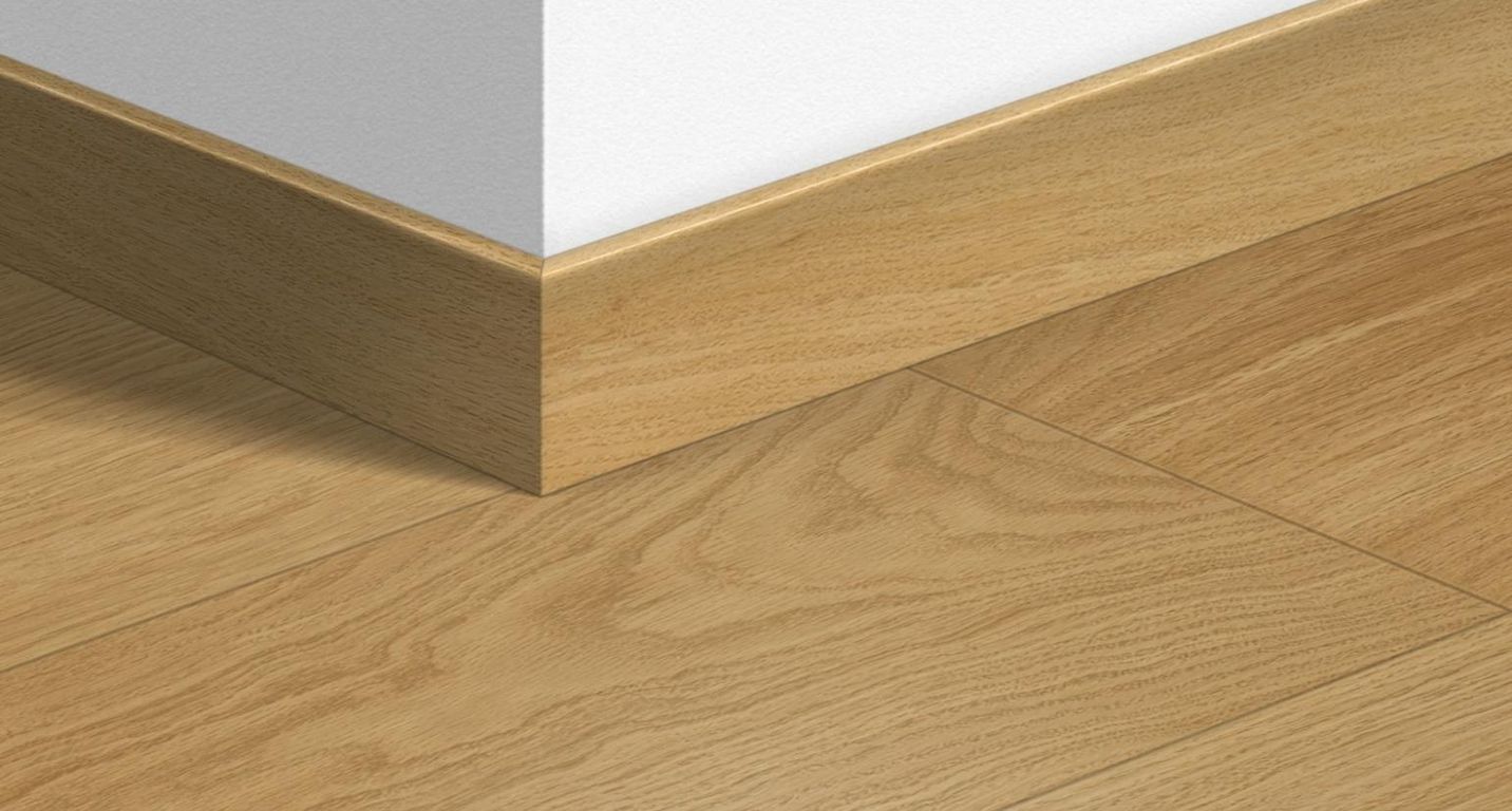Plinthe  Quick Step, Mdf, décor Bois verni naturel, h.5.80 x L. 240.00 cm
