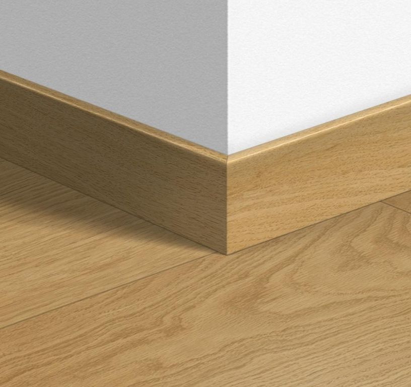 Plinthe  Quick Step, Mdf, décor Bois verni naturel, h.5.80 x L. 240.00 cm