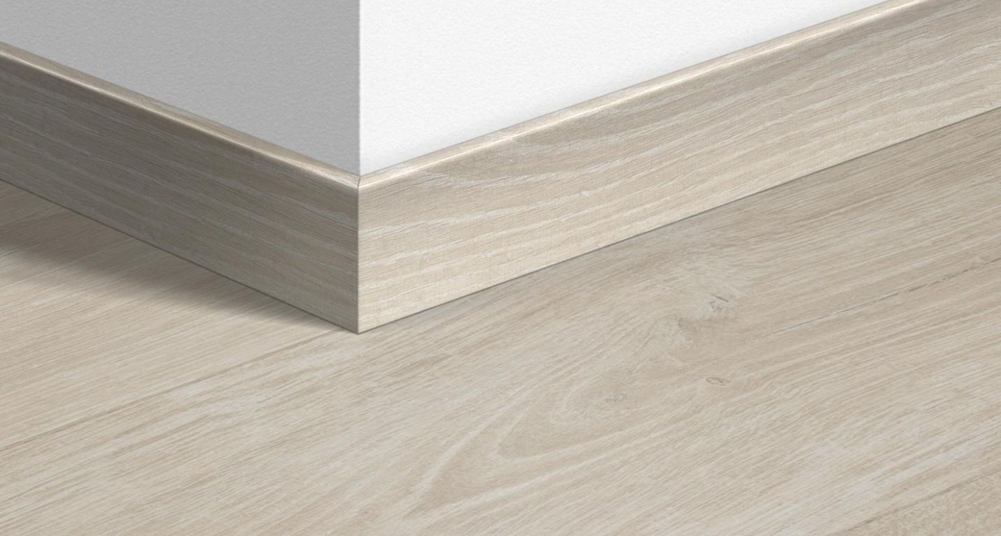 Plinthe  Quick Step, Mdf, décor Bois des gris clair, h.5.80 x L. 240.00 cm