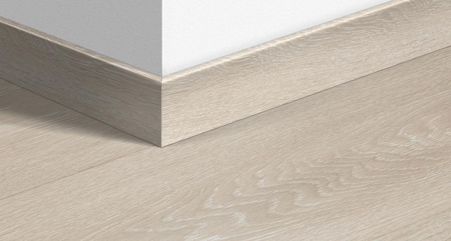 Plinthe  Quick Step, Mdf, décor Bois de la vallée beige clair, h.5.80 x L. 240.00 cm