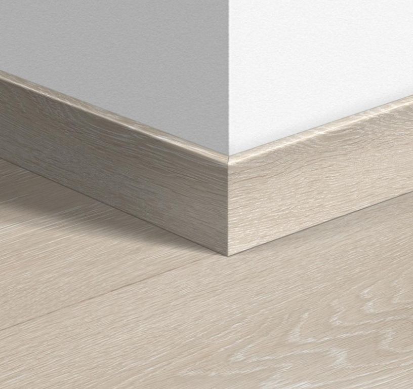 Plinthe  Quick Step, Mdf, décor Bois de la vallée beige clair, h.5.80 x L. 240.00 cm