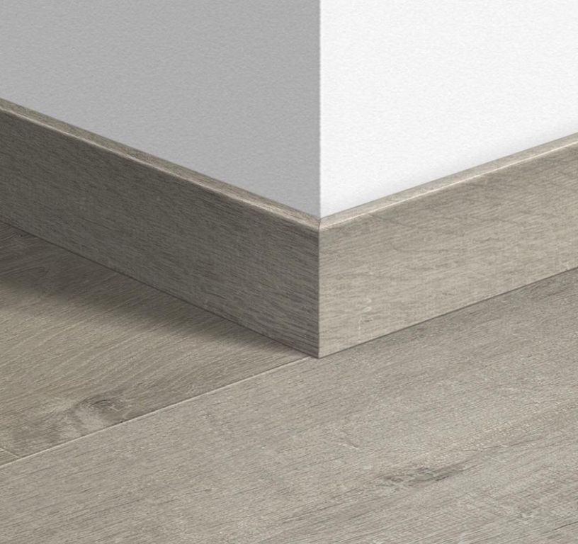 Plinthe  Quick Step, Mdf, décor Bois chene soft gris, h.5.80 x L. 240.00 cm