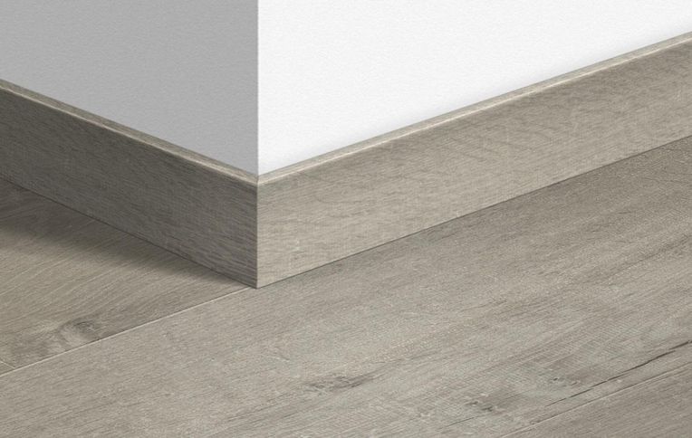 Plinthe Quick Step, Mdf, décor Bois chene soft gris, h.5.80 x L. 240.00 cm