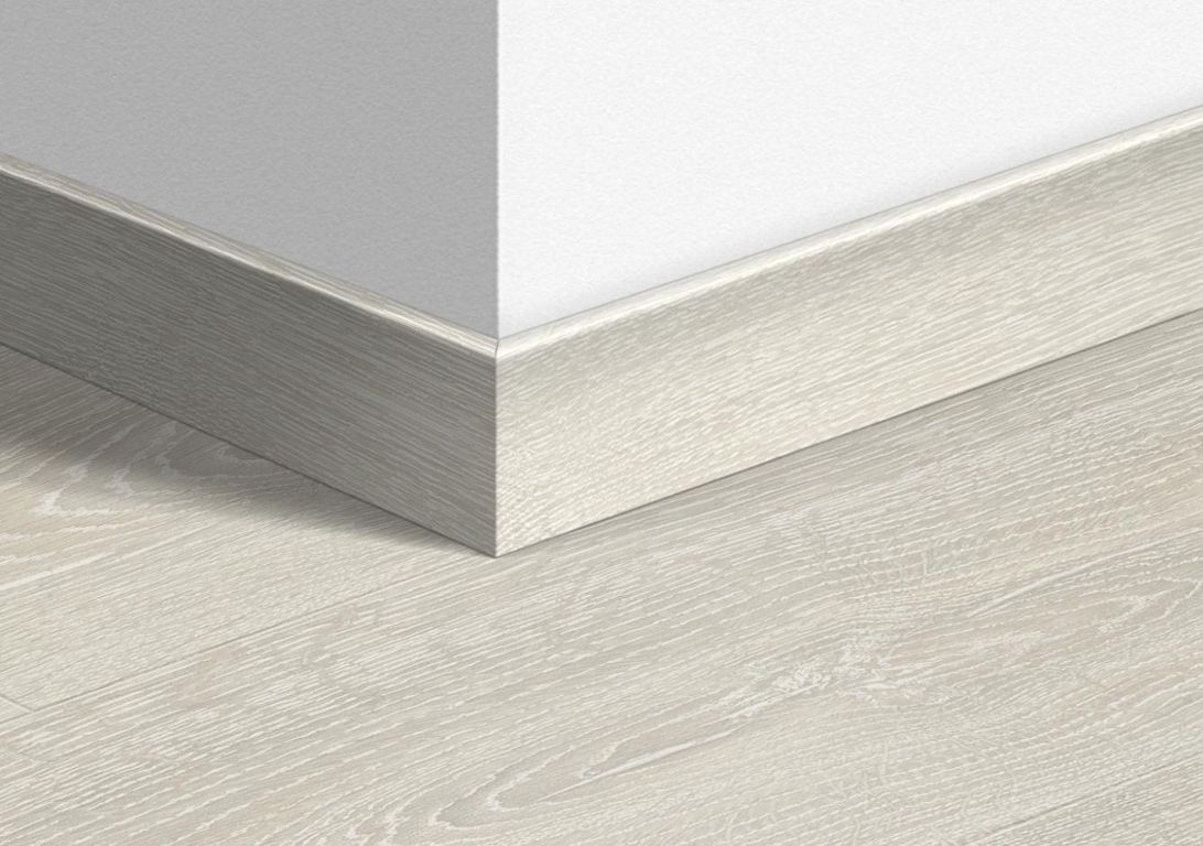 Plinthe  Quick Step, Mdf, décor Bois chene patine clair, h.5.80 x L. 240.00 cm