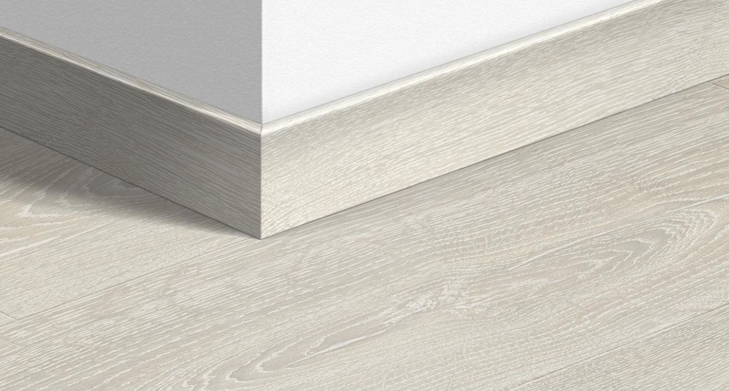 Plinthe  Quick Step, Mdf, décor Bois chene patine clair, h.5.80 x L. 240.00 cm