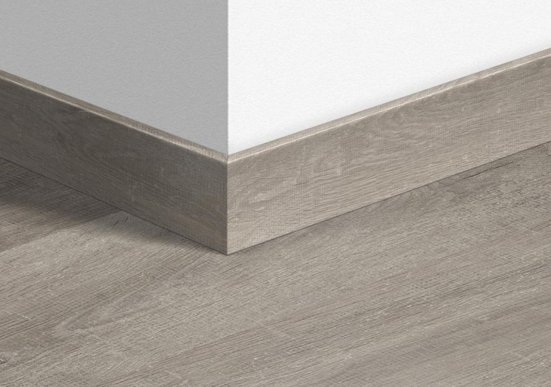 Plinthe  Quick Step, Mdf, décor Bois chene venise gris, h.5.80 x L. 240.00 cm