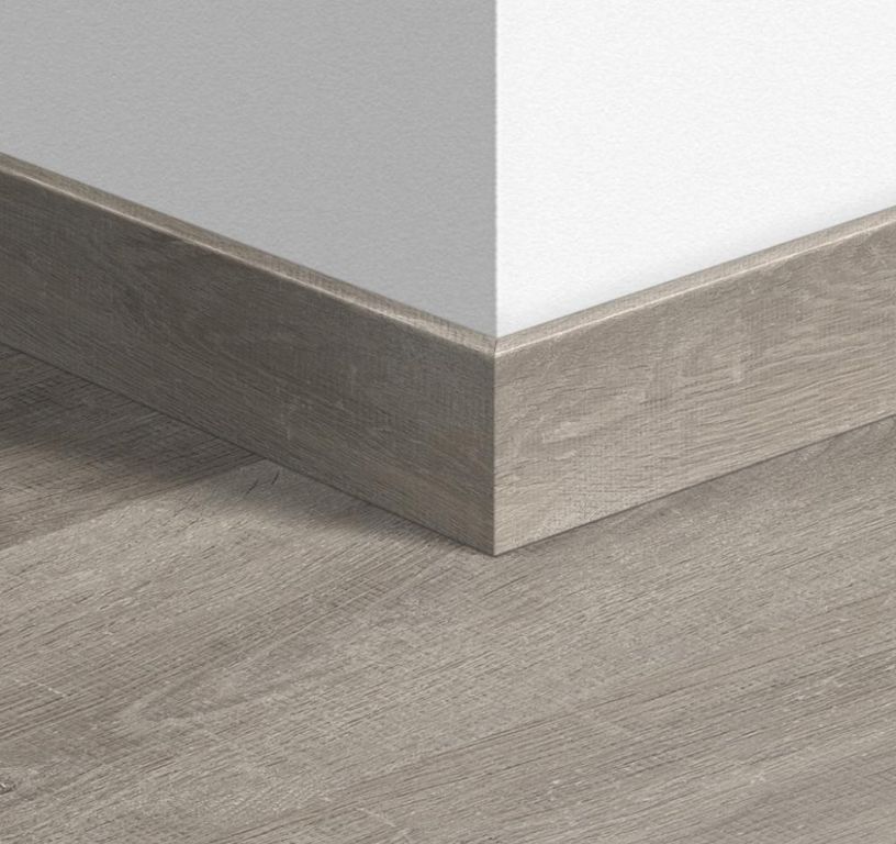 Plinthe  Quick Step, Mdf, décor Bois chene venise gris, h.5.80 x L. 240.00 cm