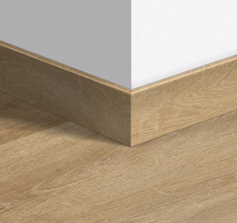 Plinthe  Quick Step, Mdf, décor Bois chene verni naturel, h.5.80 x L. 240.00 cm