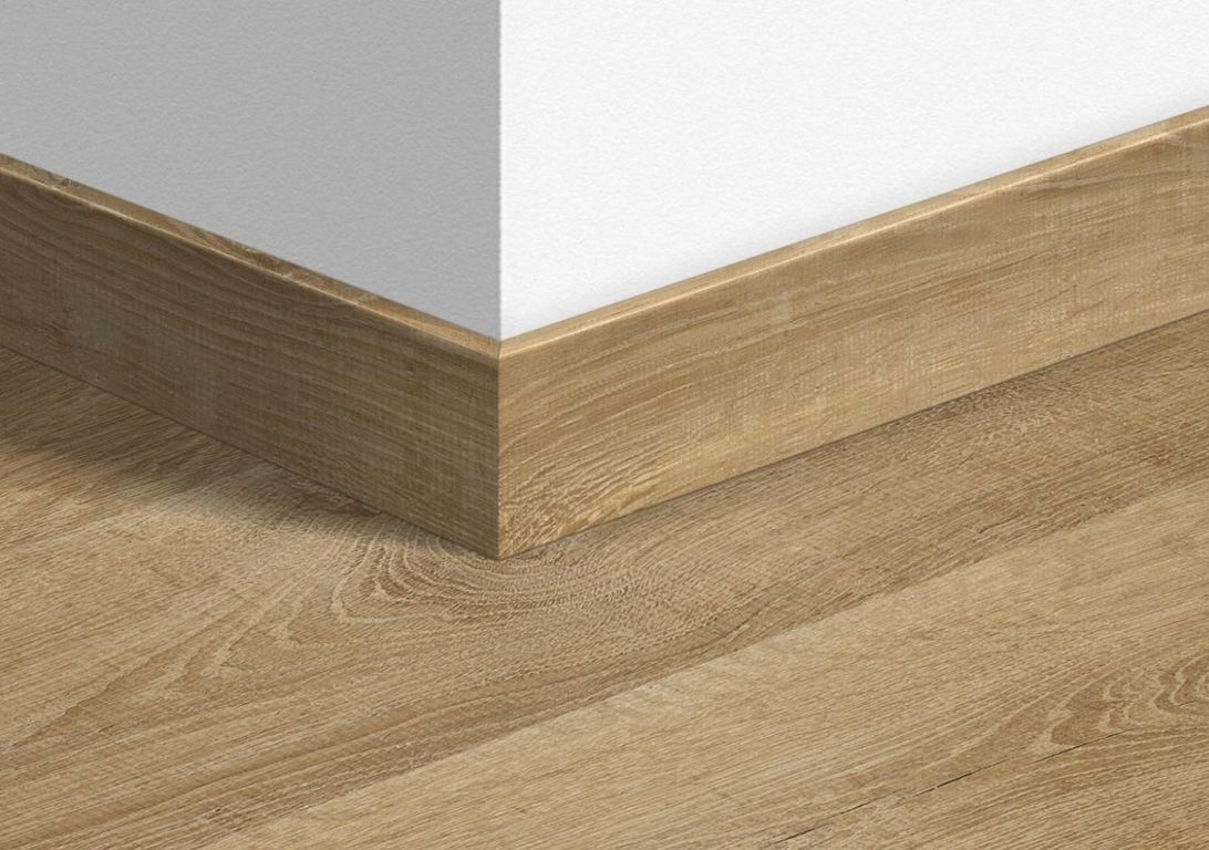 Plinthe  Quick Step, Mdf, décor Bois chene riva naturel, h.5.80 x L. 240.00 cm