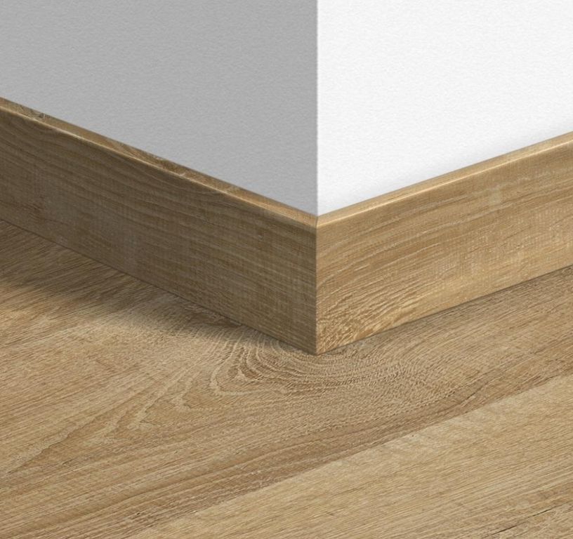 Plinthe  Quick Step, Mdf, décor Bois chene riva naturel, h.5.80 x L. 240.00 cm