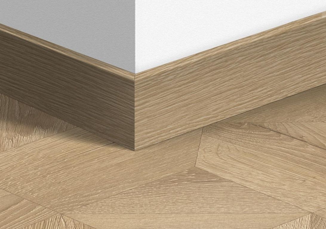 Plinthe  Quick Step, Mdf, décor Bois royal oak natural, h.5.80 x L. 240.00 cm