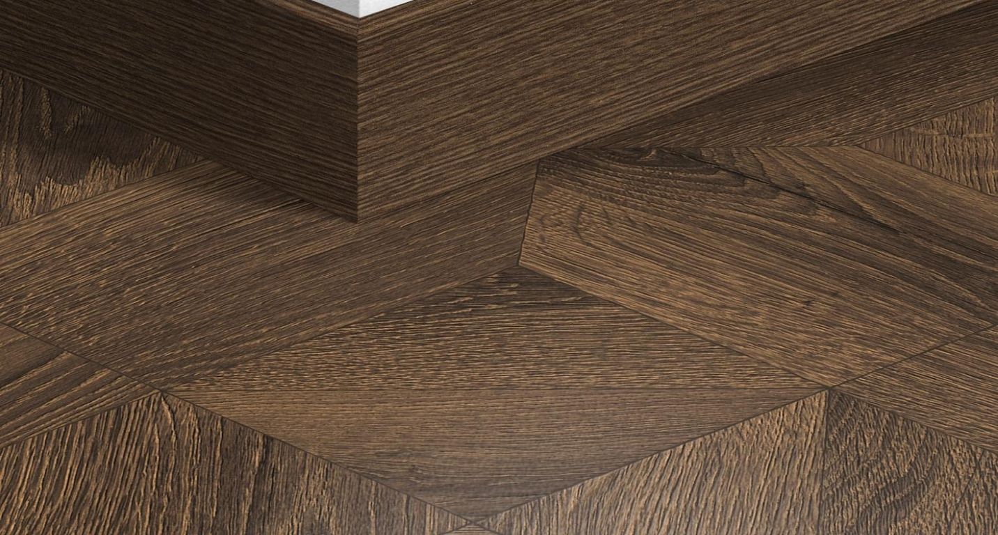 Plinthe  Quick Step, Mdf, décor Bois royal oak dark brown, h.5.80 x L. 240.00 cm