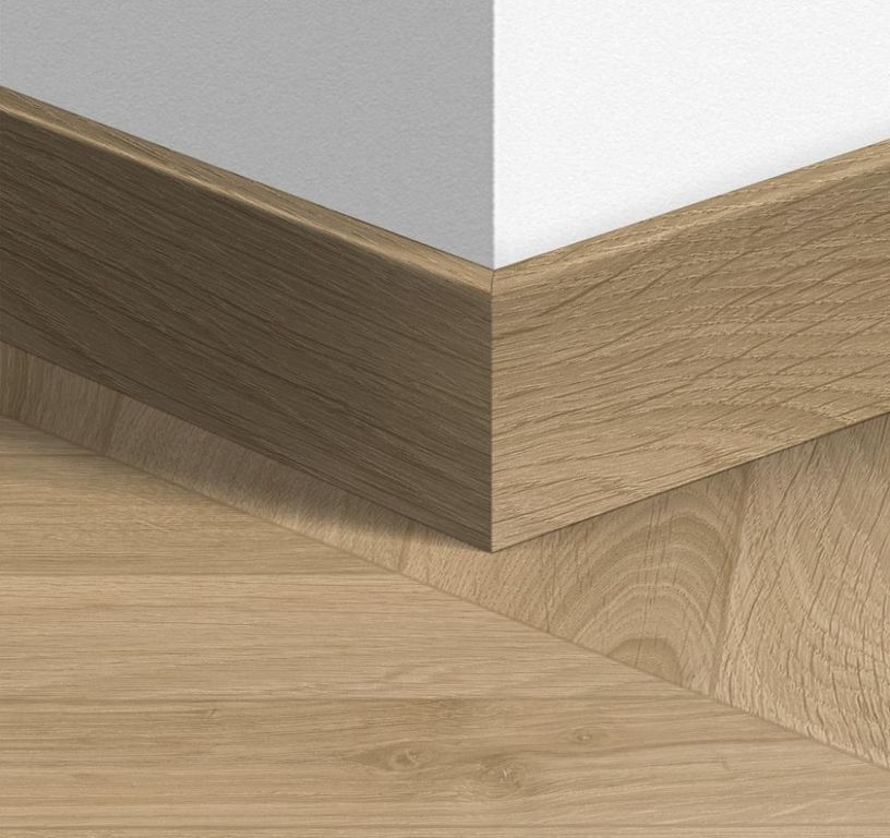Plinthe  Quick Step, Mdf, décor Bois chevron oak medium, h.5.80 x L. 240.00 cm