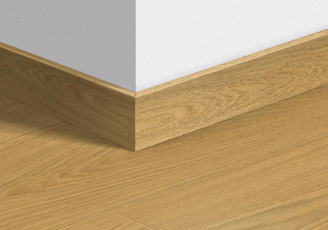 Plinthe  Quick Step, Mdf, décor Bois chene verni naturel, h.5.80 x L. 240.00 cm