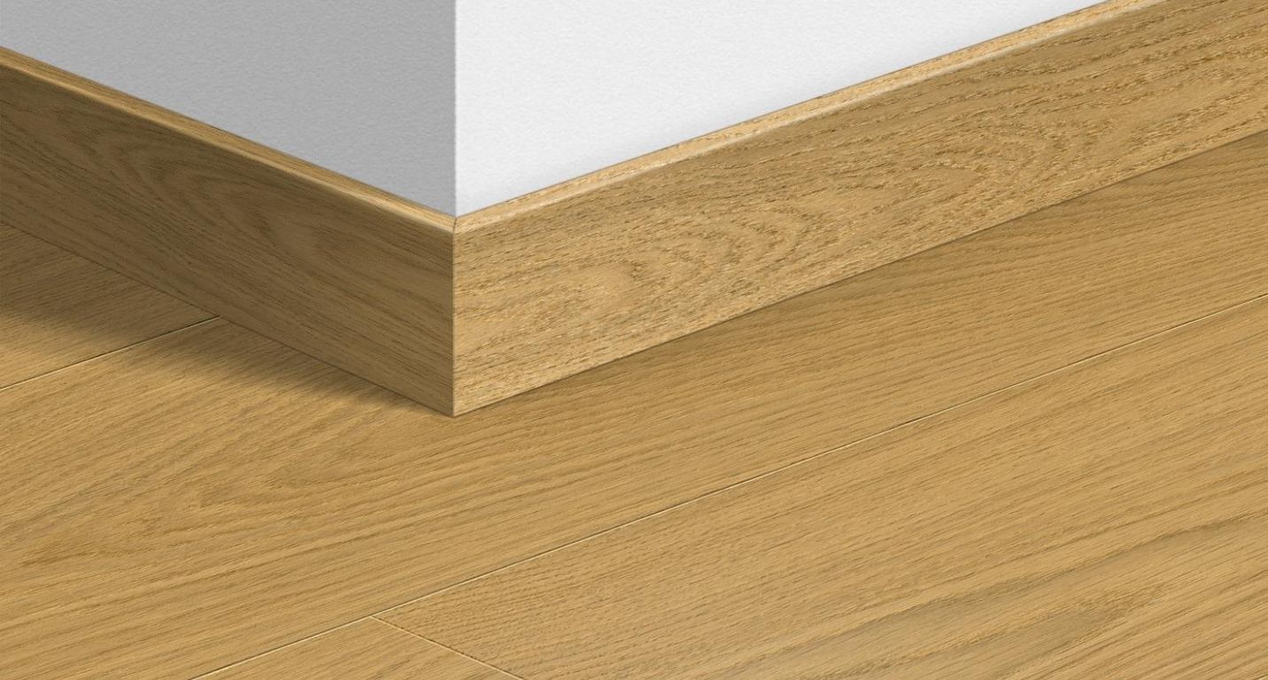 Plinthe  Quick Step, Mdf, décor Bois chene verni naturel, h.5.80 x L. 240.00 cm