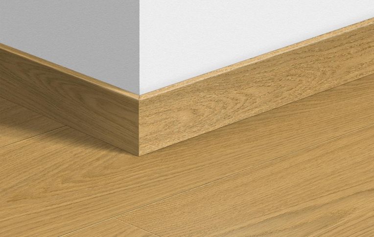 Plinthe Quick Step, Mdf, décor Bois chene verni naturel, h.5.80 x L. 240.00 cm