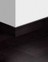 Plinthe pour sols stratifiés Quick Step, Mdf, décor Bois peint noir, h.5.80 x L. 240.00 cm