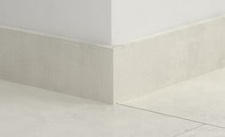 Plinthe pour sols stratifiés Quick Step, Mdf, décor Carrelage blanc, h.5.80 x L. 240.00 cm