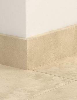 Plinthe pour sols stratifiés Quick Step, Mdf, décor Carrelage beige, h.5.80 x L. 240.00 cm