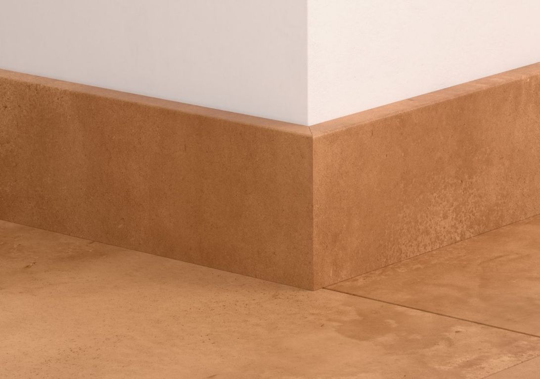 Plinthe pour sols stratifiés Quick Step, Mdf, décor Carrelage orange, h.5.80 x L. 240.00 cm