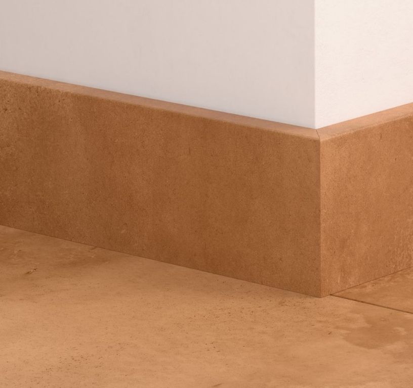 Plinthe pour sols stratifiés Quick Step, Mdf, décor Carrelage orange, h.5.80 x L. 240.00 cm