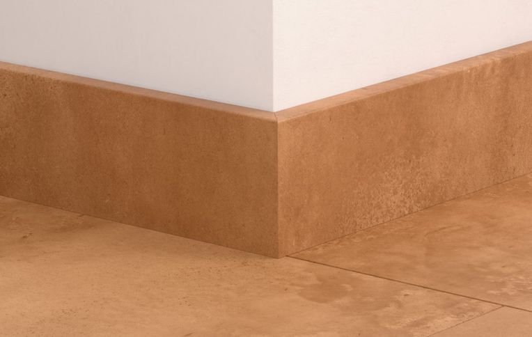 Plinthe pour sols stratifiés Quick Step, Mdf, décor Carrelage orange, h.5.80 x L. 240.00 cm