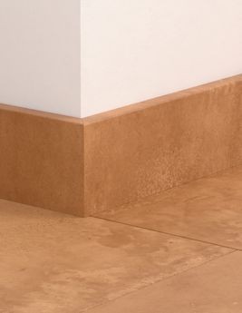 Plinthe pour sols stratifiés Quick Step, Mdf, décor Carrelage orange, h.5.80 x L. 240.00 cm