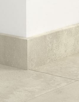 Plinthe pour sols stratifiés Quick Step, Mdf, décor Béton gris clair, h.5.80 x L. 240.00 cm
