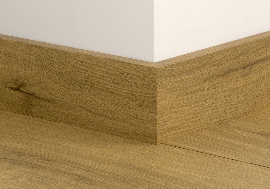 Plinthe pour sols stratifiés Quick Step, Mdf, décor Bois naturel clair, h.5.80 x L. 240.00 cm
