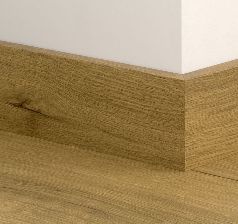 Plinthe pour sols stratifiés Quick Step, Mdf, décor Bois naturel clair, h.5.80 x L. 240.00 cm