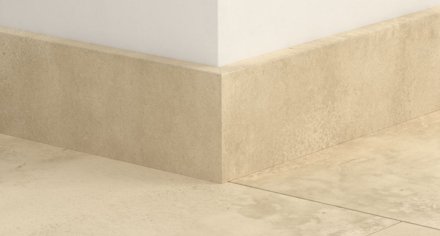 Plinthe pour sols stratifiés Quick Step, Mdf, décor Bois miel, h.5.80 x L. 240.00 cm