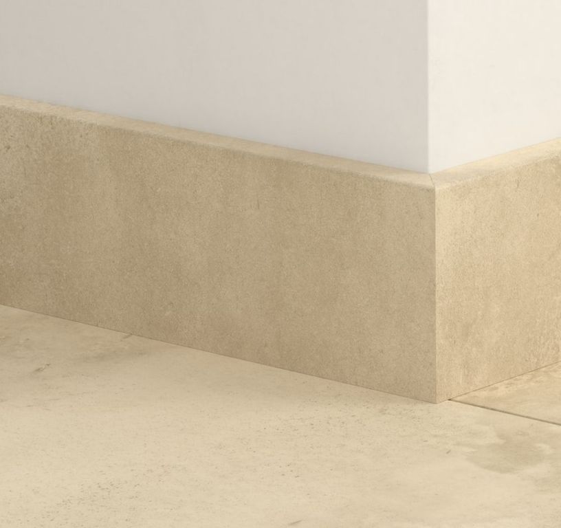 Plinthe pour sols stratifiés Quick Step, Mdf, décor Bois miel, h.5.80 x L. 240.00 cm