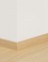 Plinthe  Quick Step, Mdf, décor Carrelage céramique blanche, h.5.80 x L. 240.00 cm