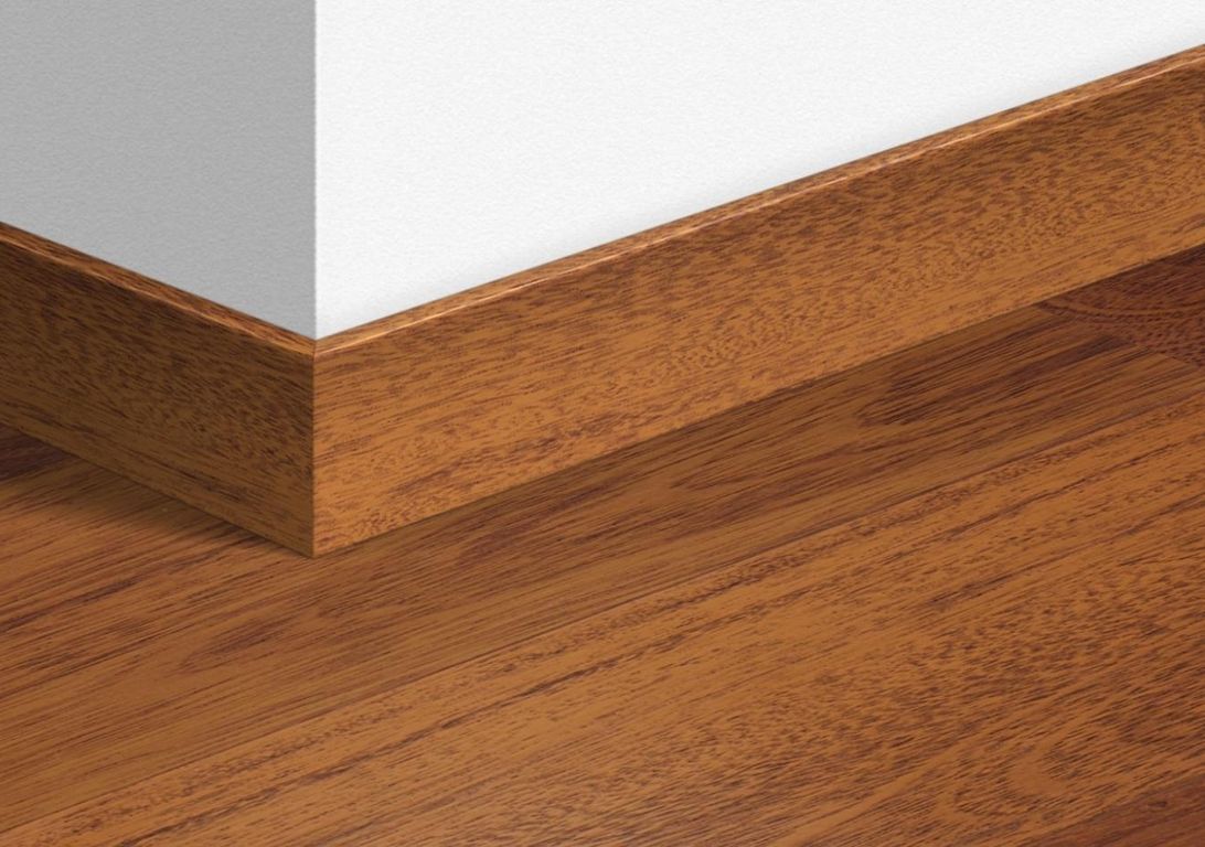 Plinthe  Quick Step, Mdf, décor Bois merbau, h.5.80 x L. 240.00 cm