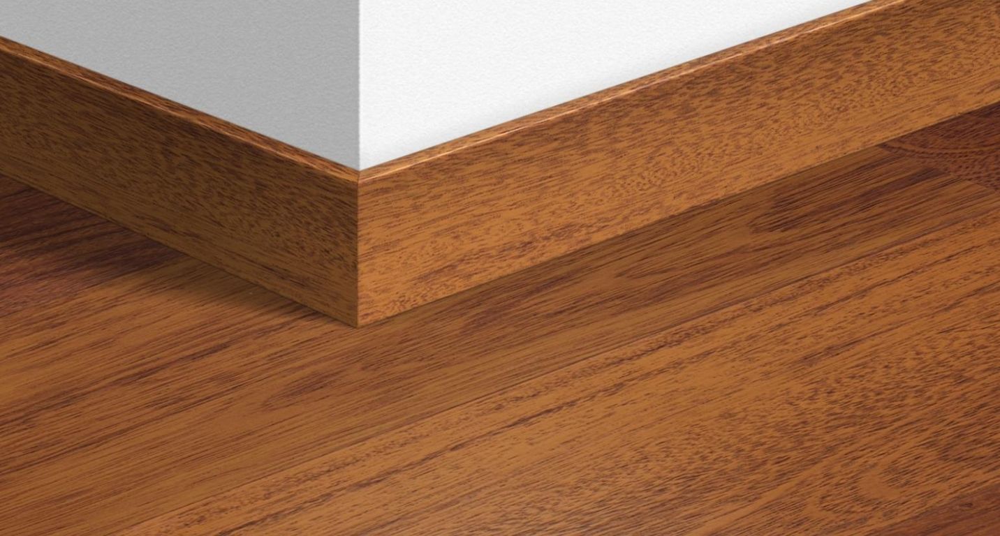 Plinthe  Quick Step, Mdf, décor Bois merbau, h.5.80 x L. 240.00 cm